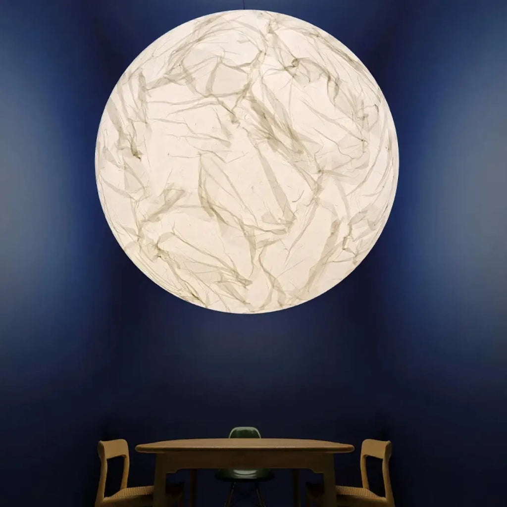 Lampe Suspendue Globe Marbré | Belo