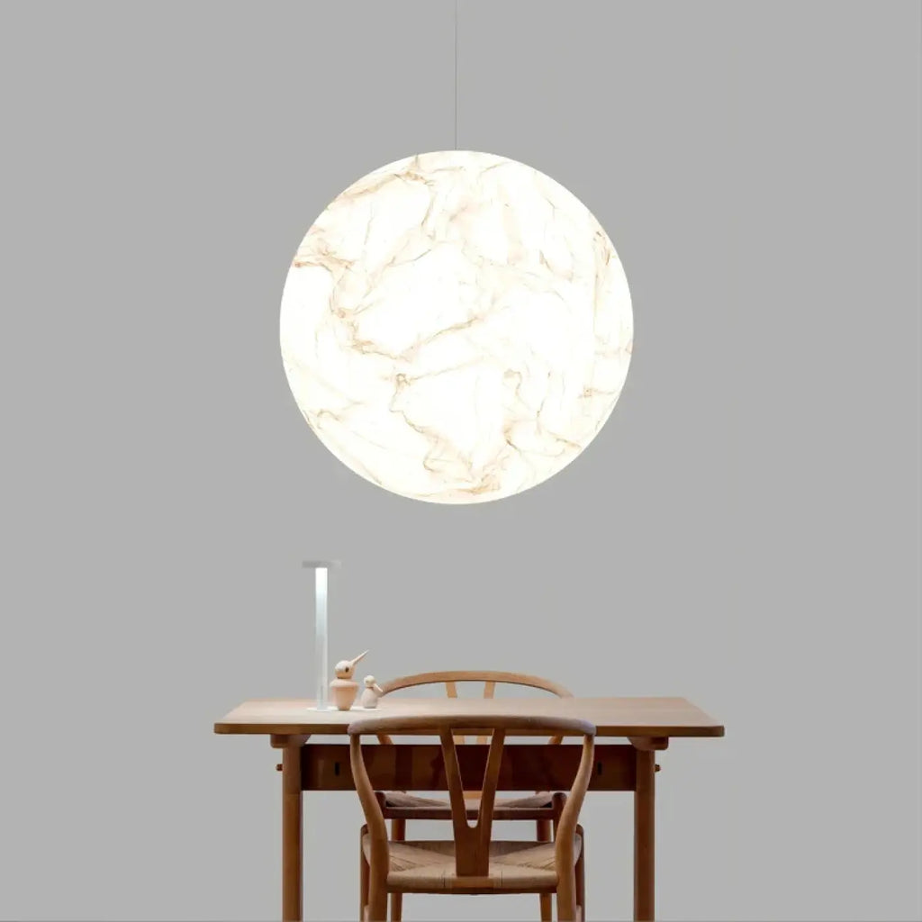 Lampe Suspendue Globe Marbré | Belo