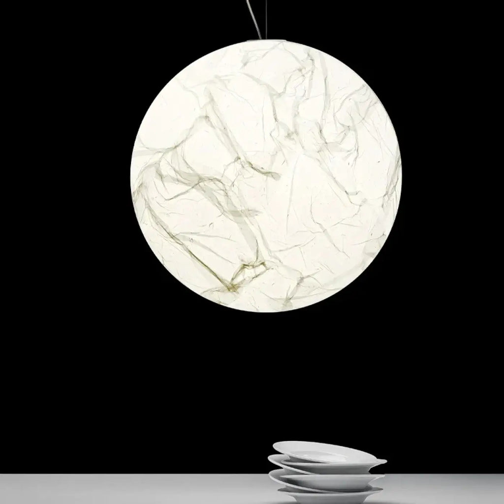 Lampe Suspendue Globe Marbré | Belo