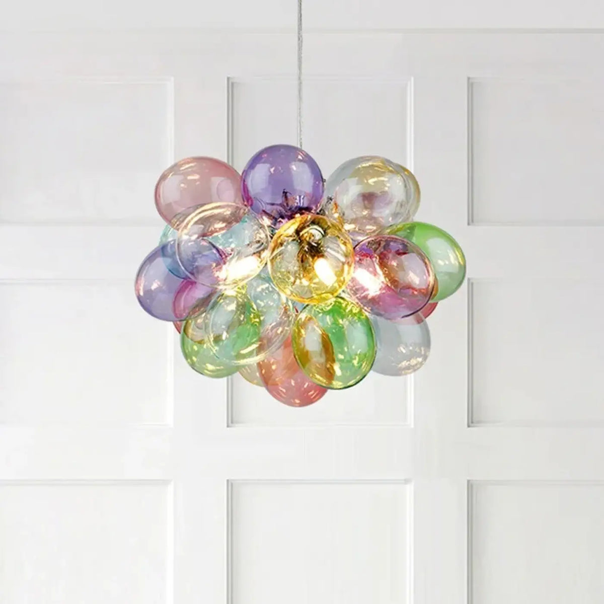 Lampe Suspendue en Verre Teinté | Cela