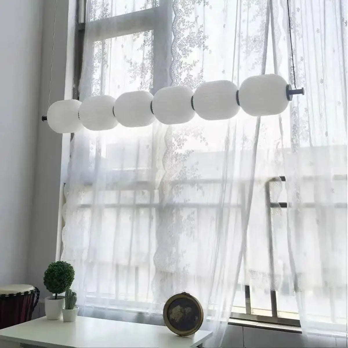 Suspension Boules de Verre et Laiton | Jasa