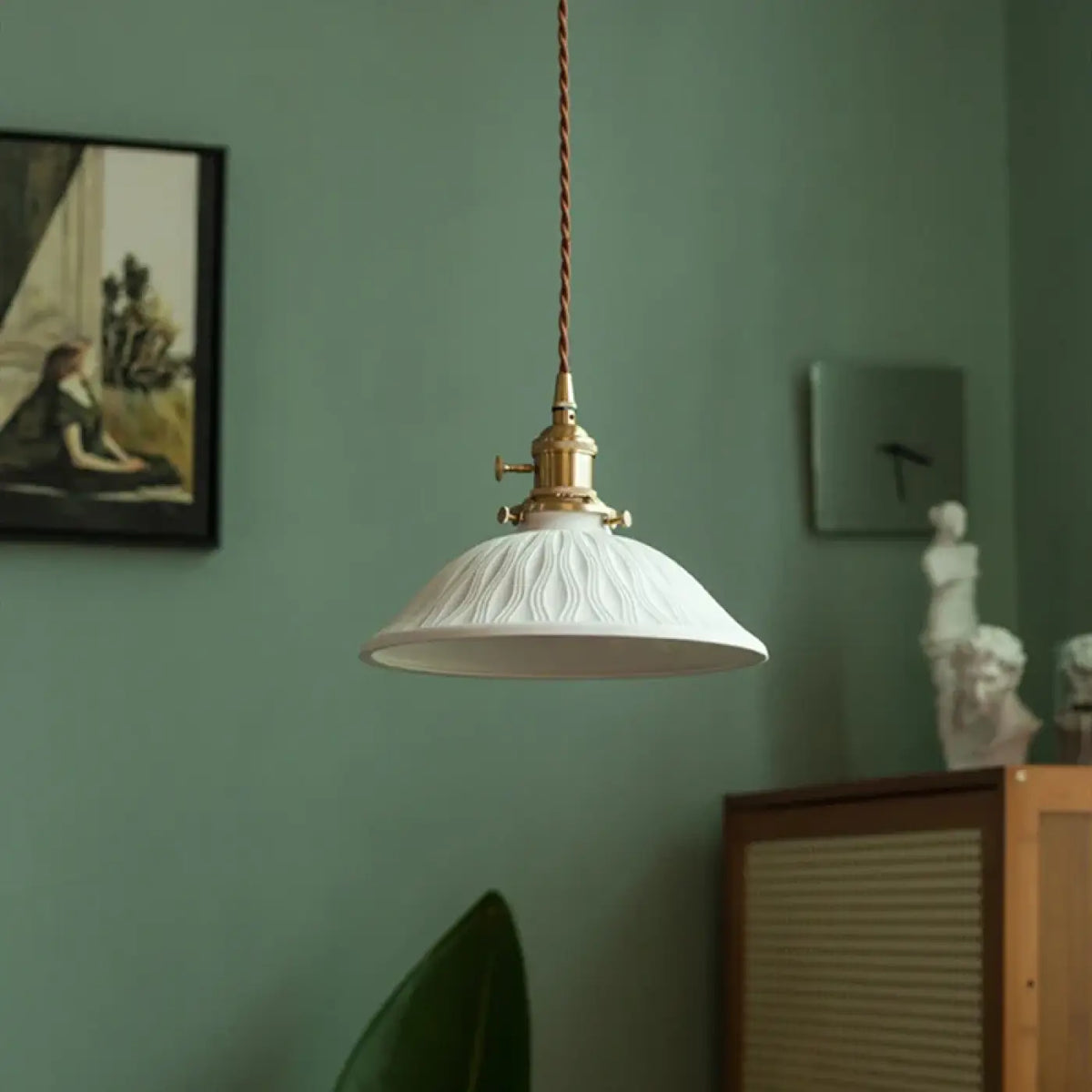 Lampe Suspendue en Céramique Vintage | Dara