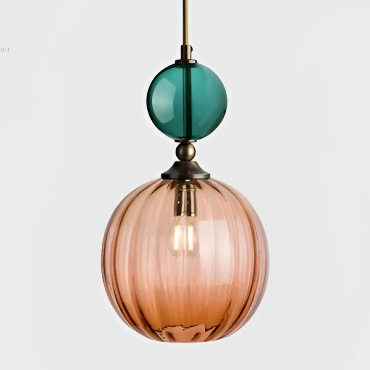 Suspension Colorée en Verre Élégante | Kasa