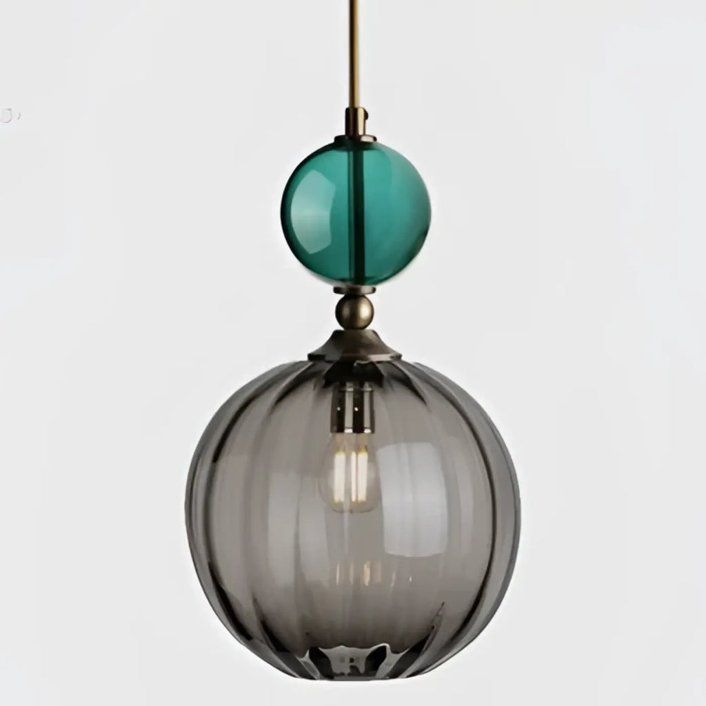 Suspension Colorée en Verre Élégante | Kasa