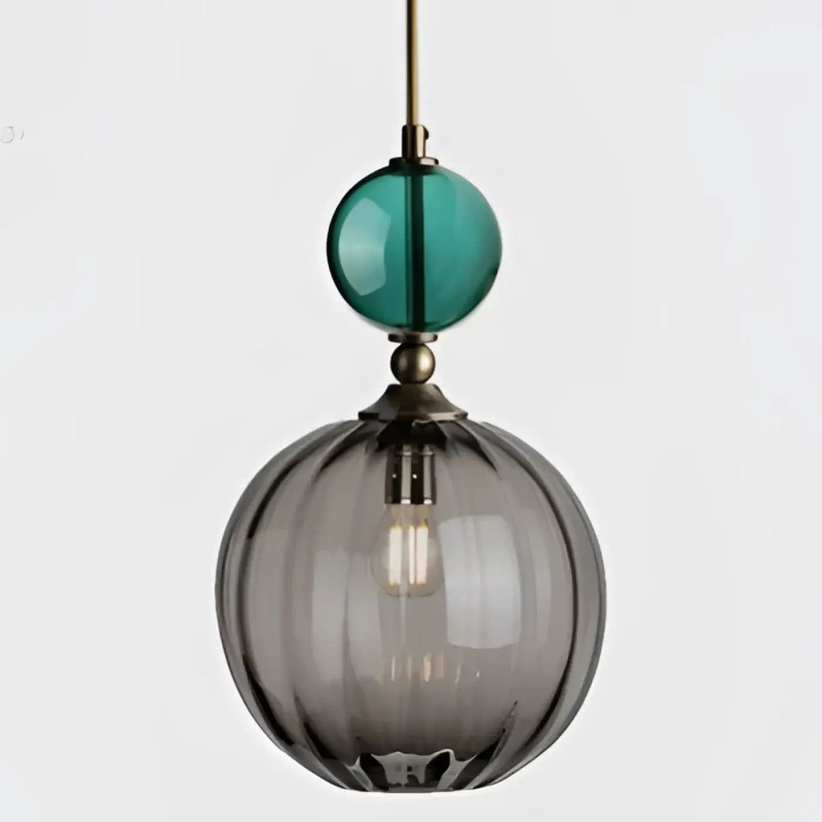 Suspension Colorée en Verre Élégante | Kasa