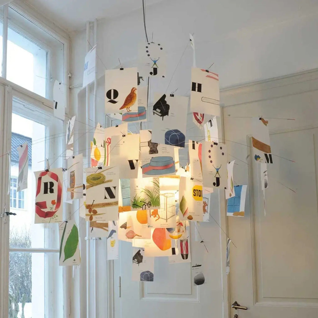 Lampe Suspendue Feuilles Décoratives | Dala