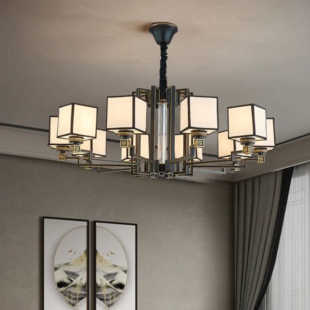 Lampe Suspendue Cubes Opalins | Osa