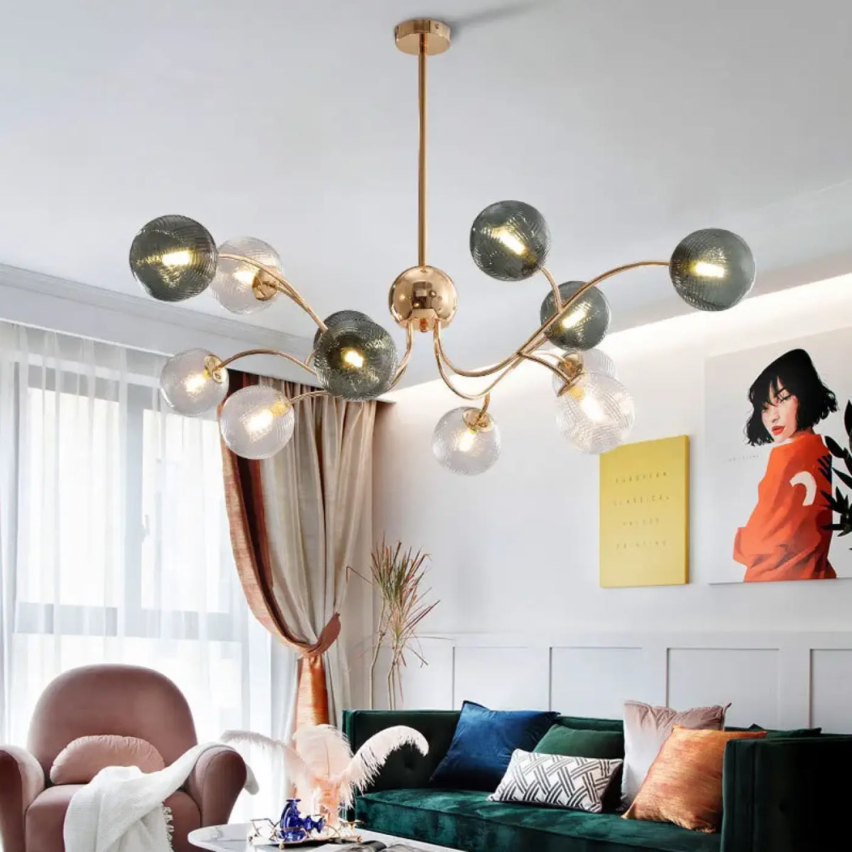 Suspension Contemporaine Élégante | Kana