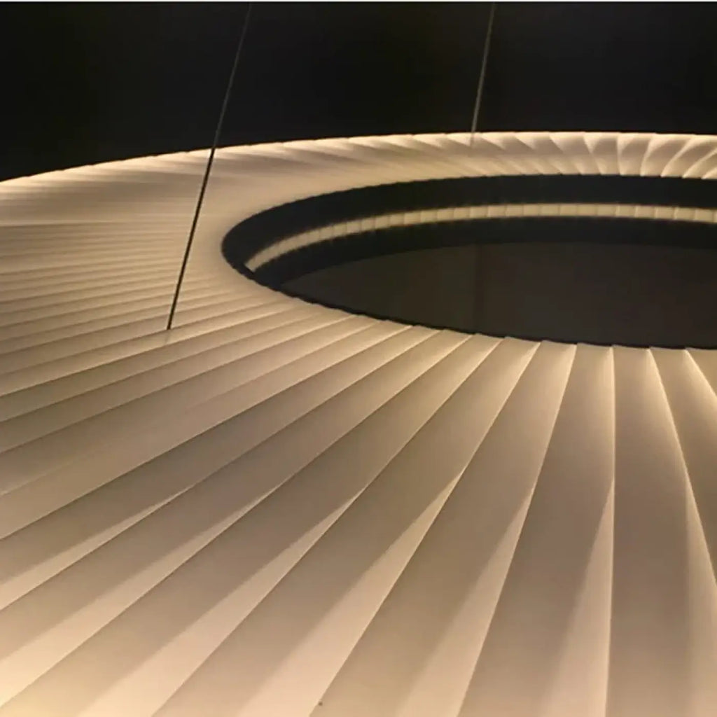 Suspension LED Blanc Cassé Design Moderne | Kora