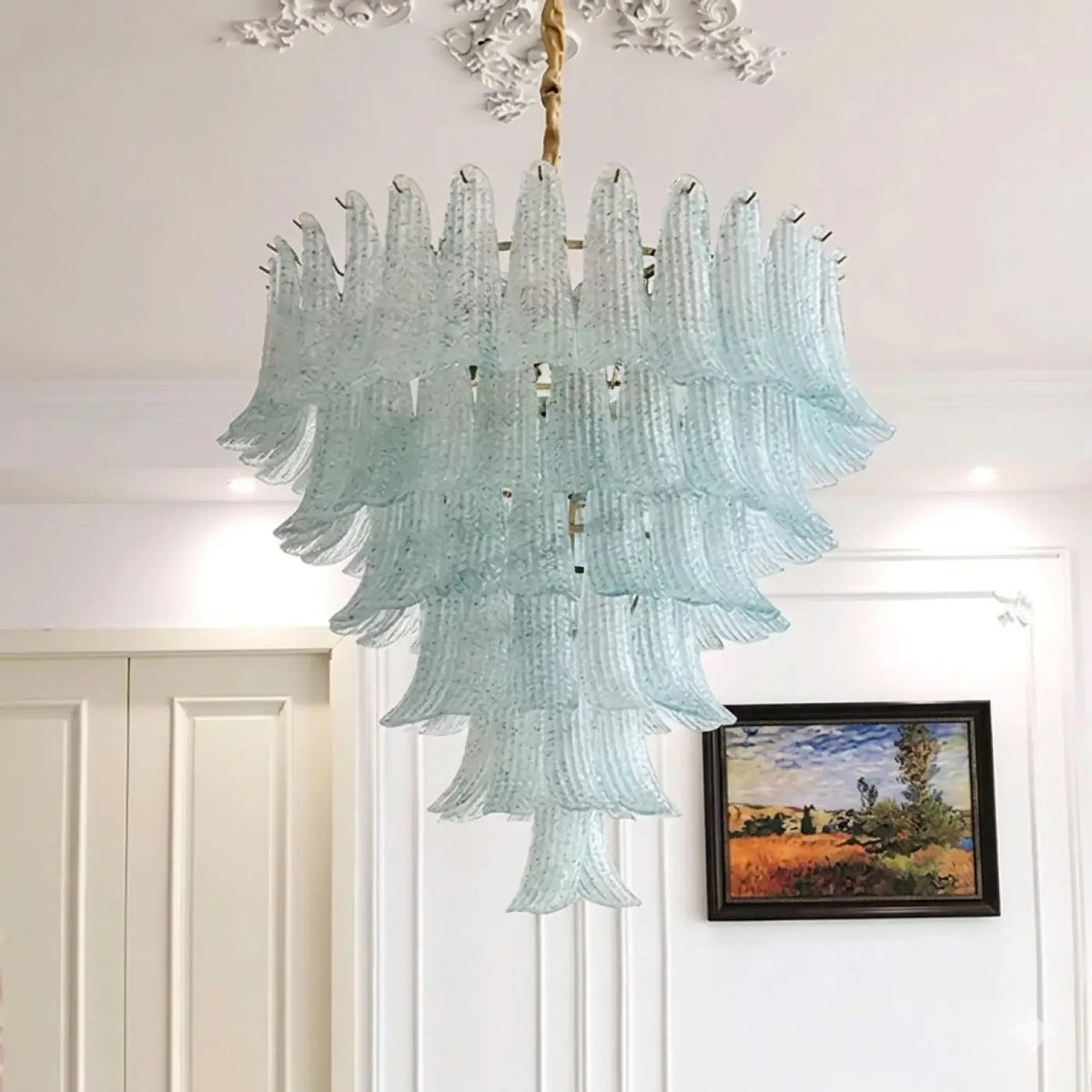 Suspension en Verre Soufflé Style Art | Milo
