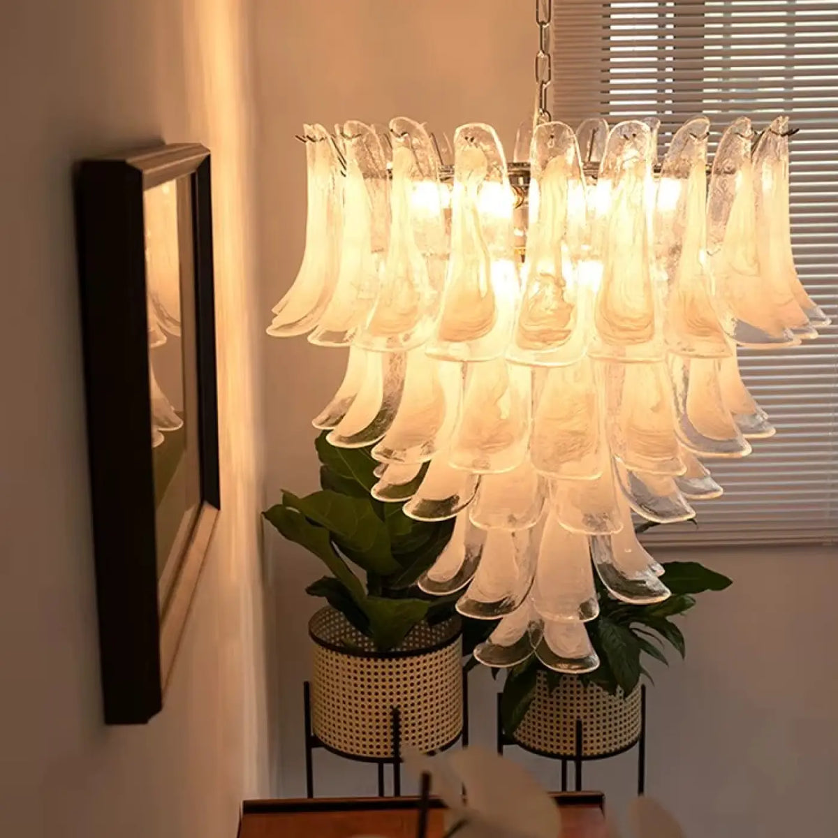 Suspension en Verre Soufflé Style Art | Milo