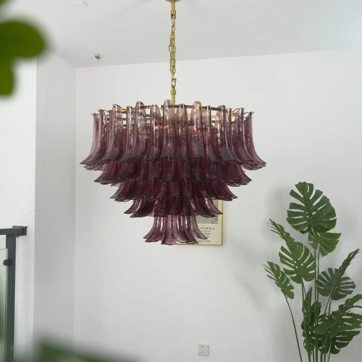 Suspension en Verre Soufflé Style Art | Milo