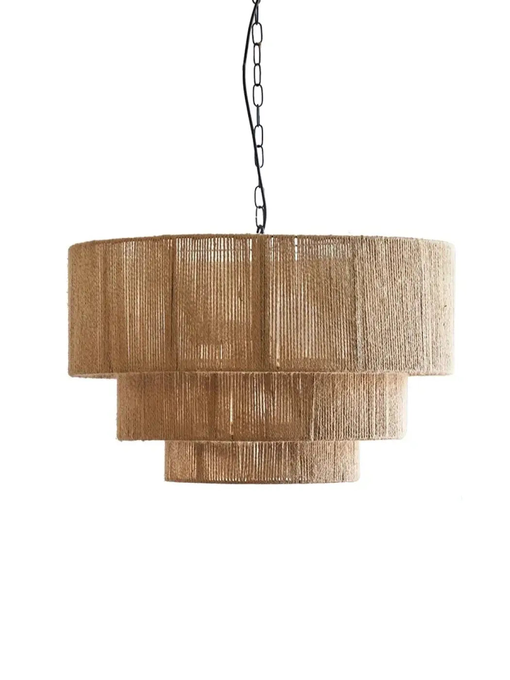Lampe Suspendue en Fibres Naturelles Tressées | Gamo