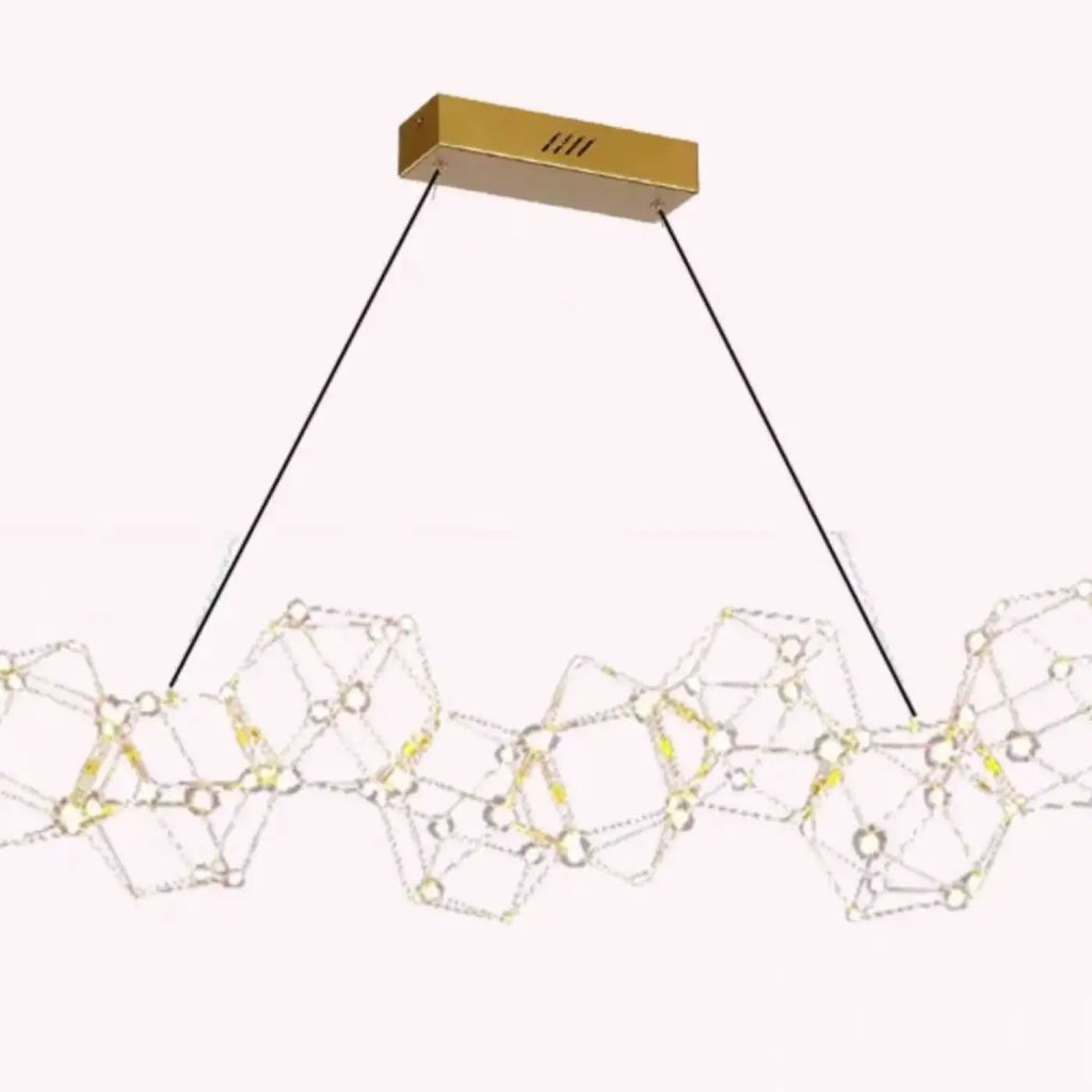 Lampe Suspendue Géométrique LED Moderne | Oli