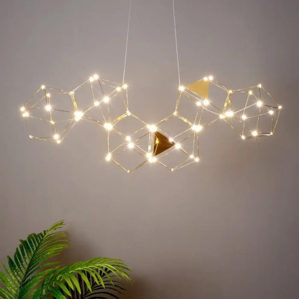 Lampe Suspendue Géométrique LED Moderne | Oli