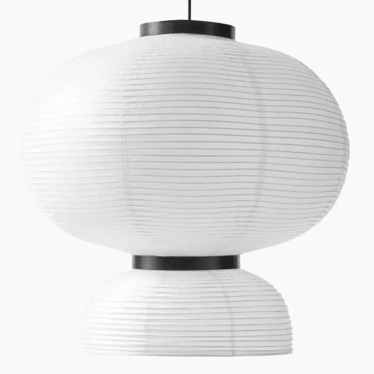 Lampe Suspendue Japonaise en Papier Blanc | Uri