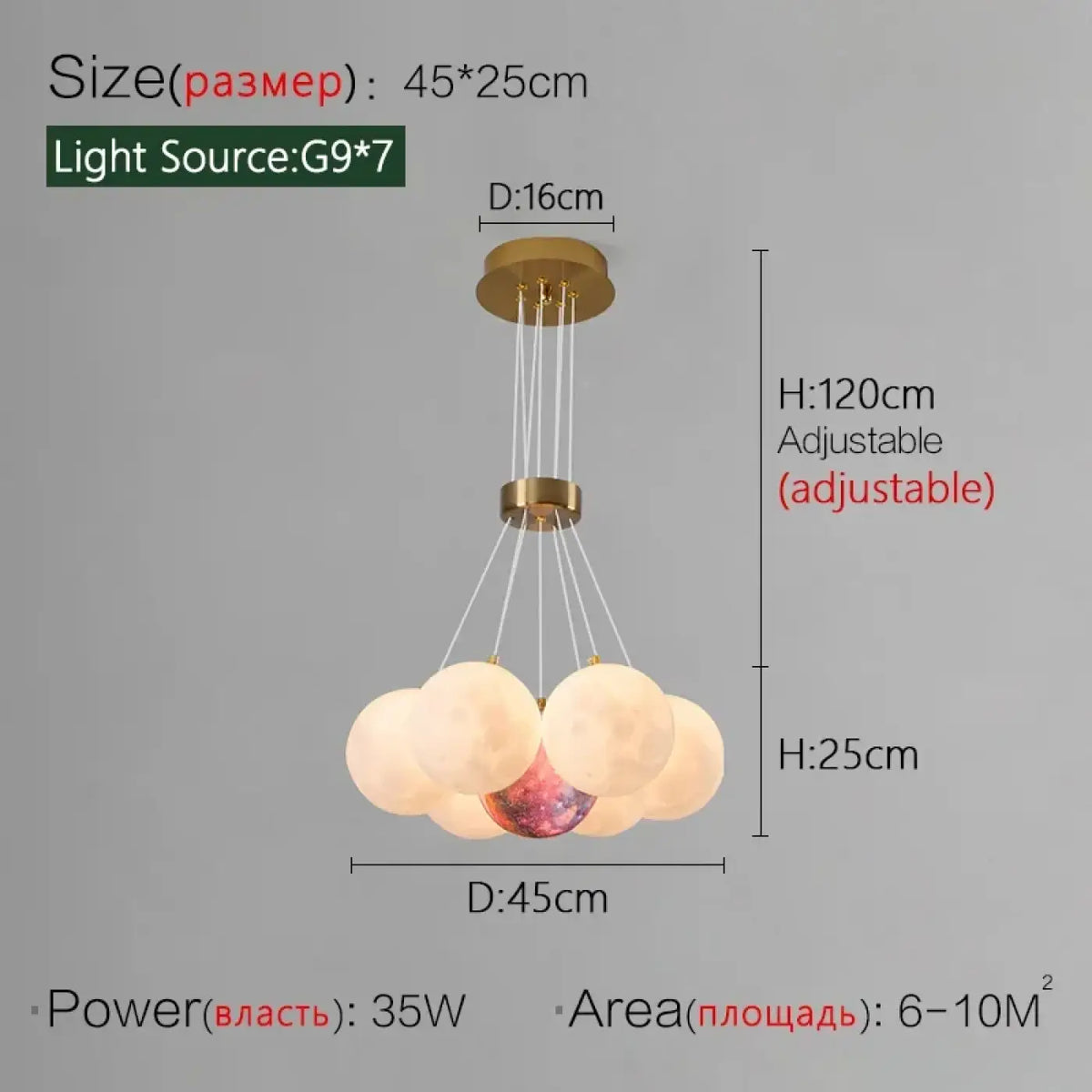Lampe Suspendue LED Contemporaine | Lika