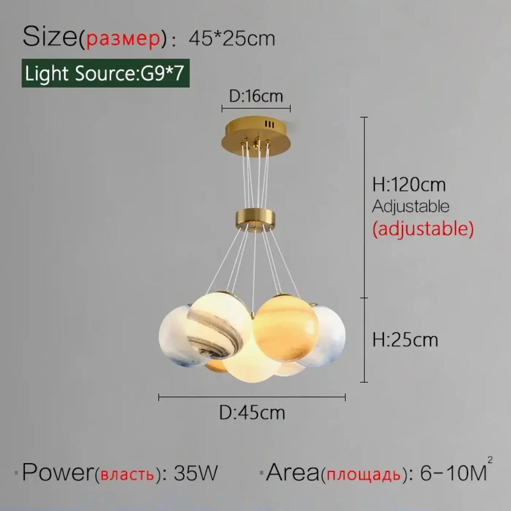 Lampe Suspendue LED Contemporaine | Lika