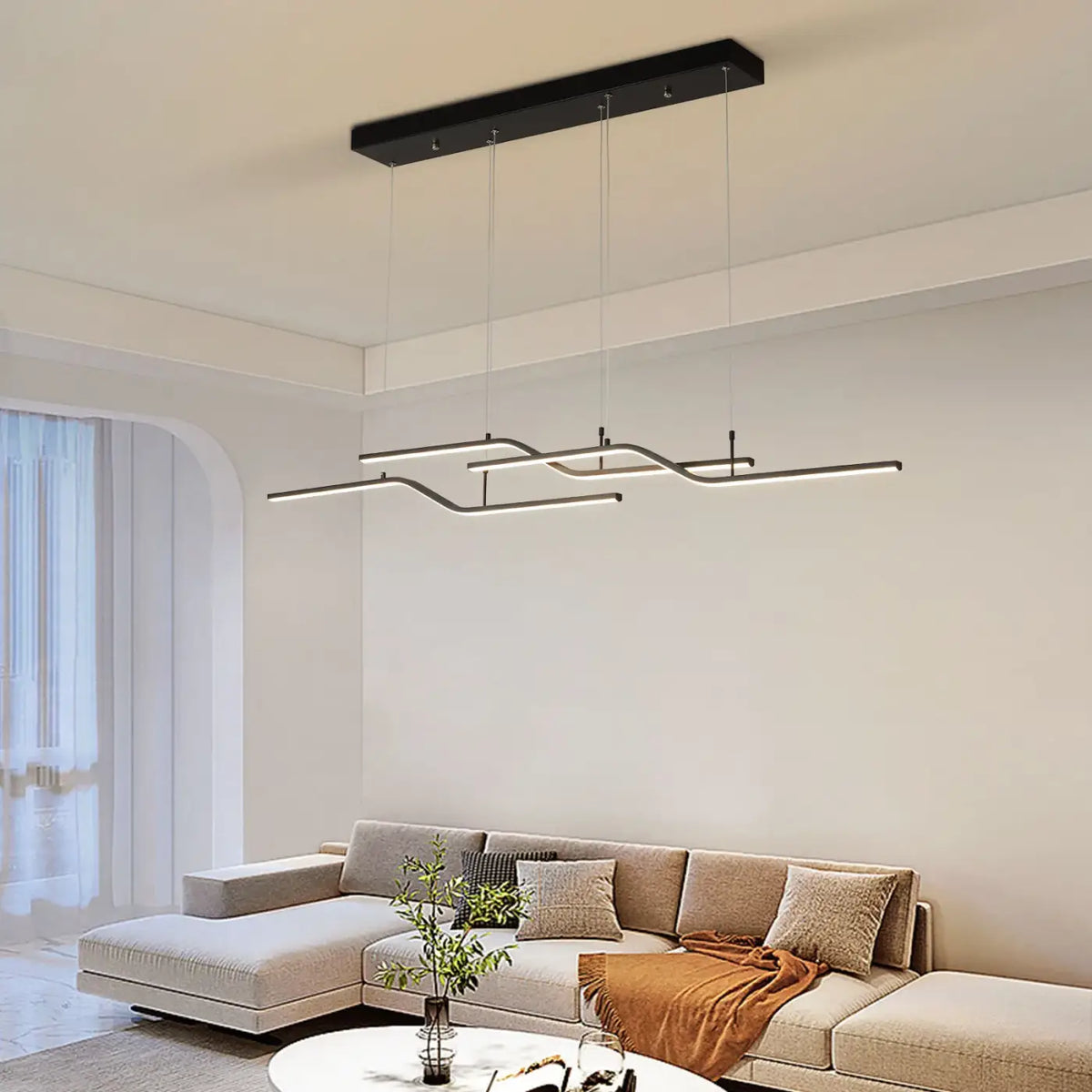 Suspension LED Linéaire Moderne | Usa