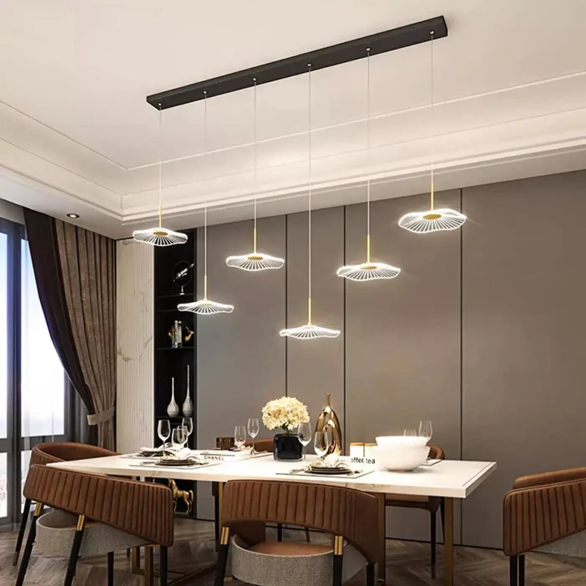Lampe Suspendue LED en Verre | Cemo