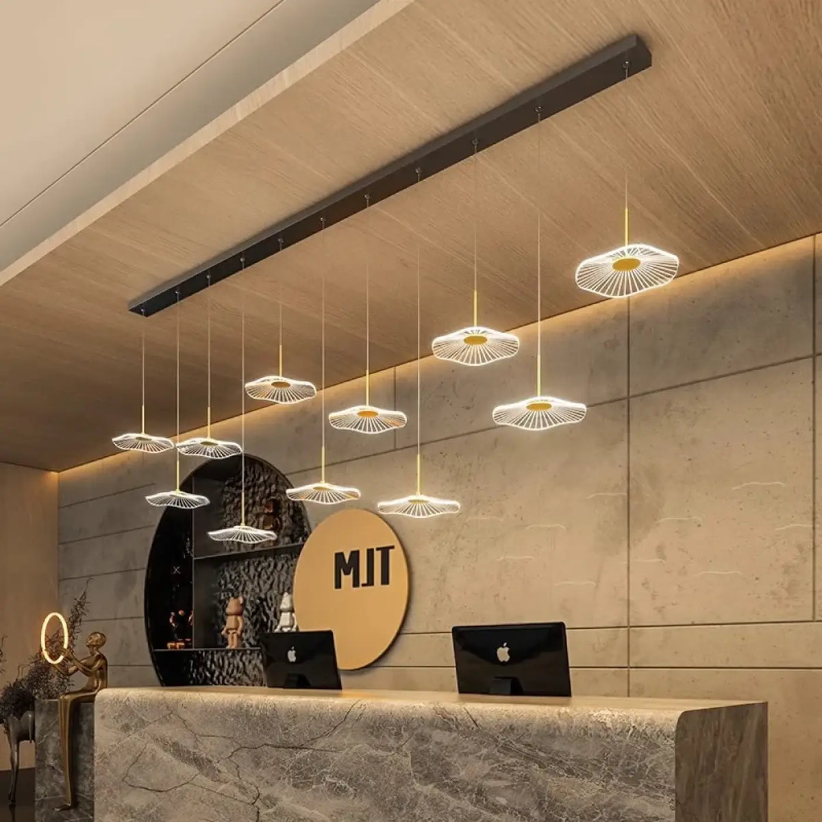 Lampe Suspendue LED en Verre | Cemo