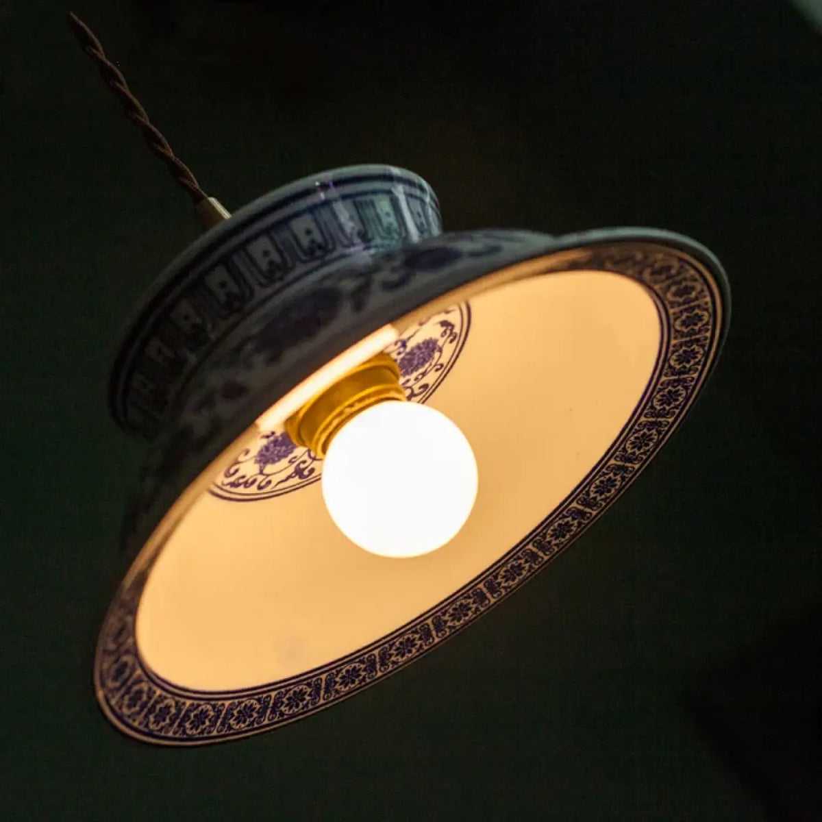 Lampe Suspendue LED en Céramique Vintage | Reva