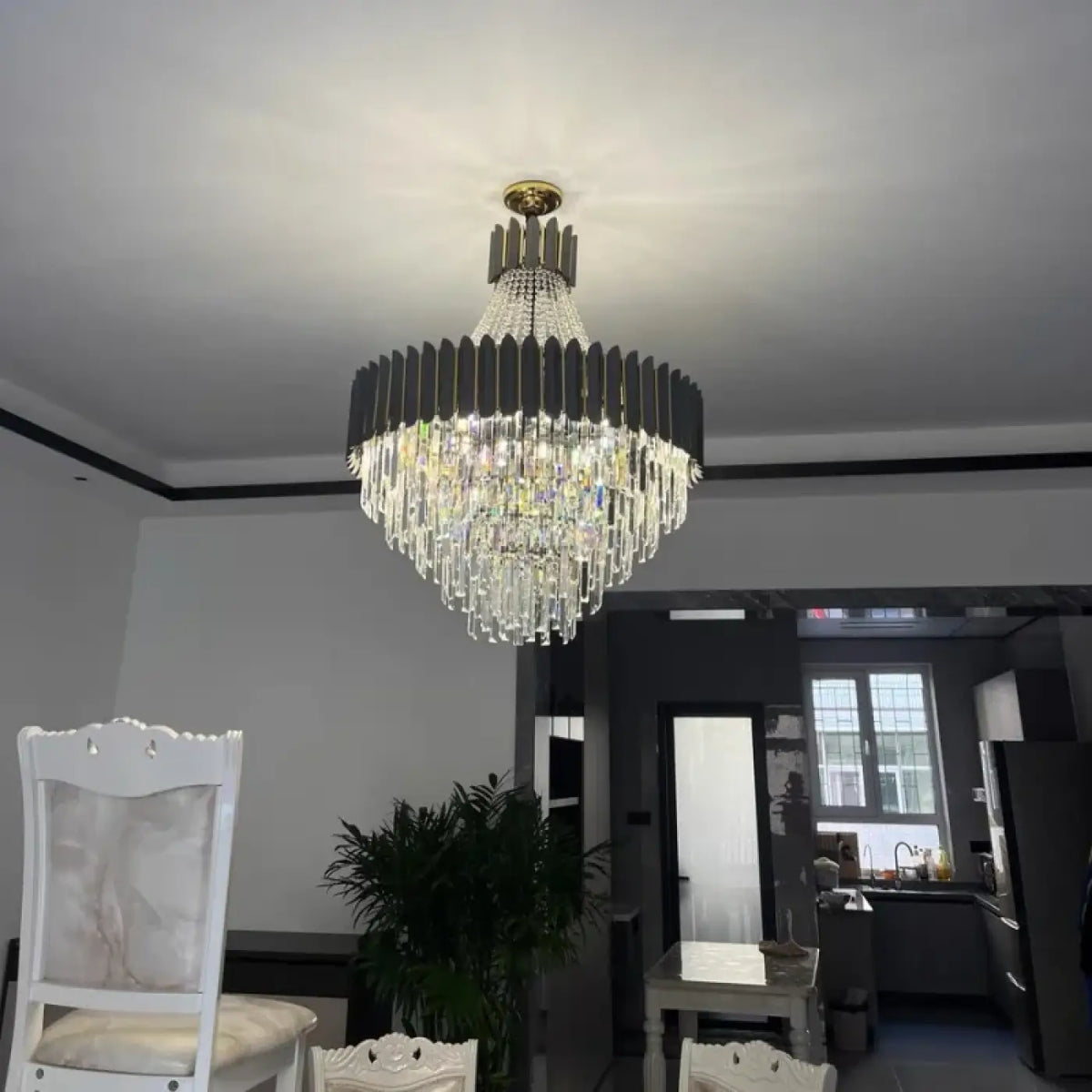 Suspension Cristal Facetté Haute Brillance | Elo