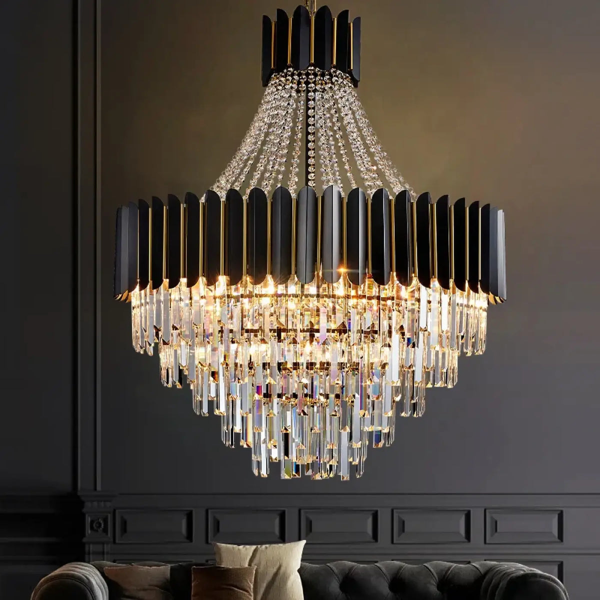 Suspension Cristal Facetté Haute Brillance | Elo