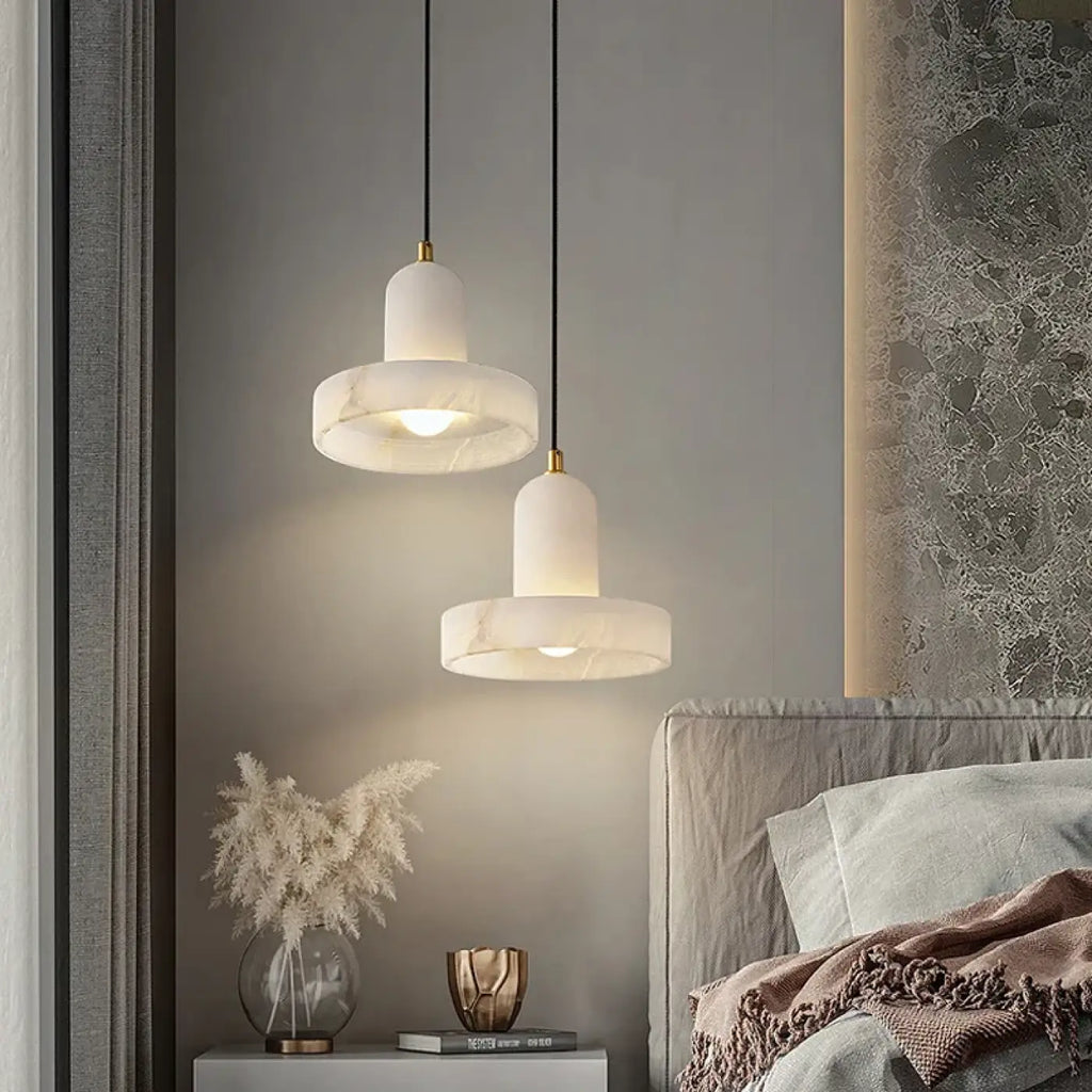 Suspension Marbre et Doré Moderne | Nuta