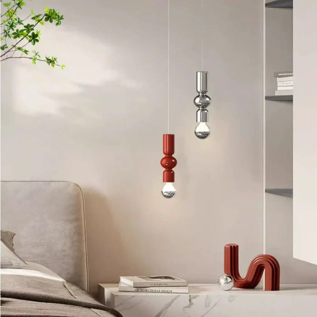 Lampe Suspendue Minimaliste en Métal et Verre | Nasa