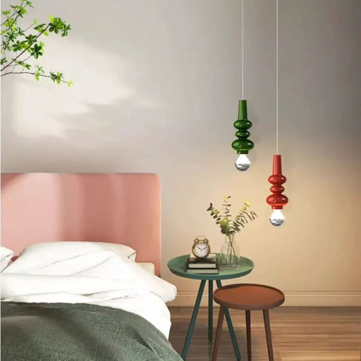 Lampe Suspendue Minimaliste en Métal et Verre | Nasa