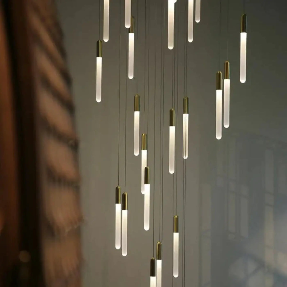 Lustre Suspendu à Tubes Verticaux | Mori