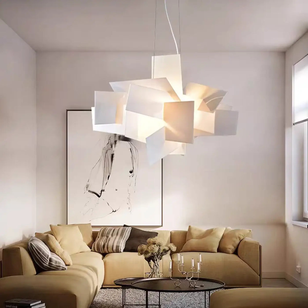 Lampe Suspendue Polyèdre Géométrique | Rosa