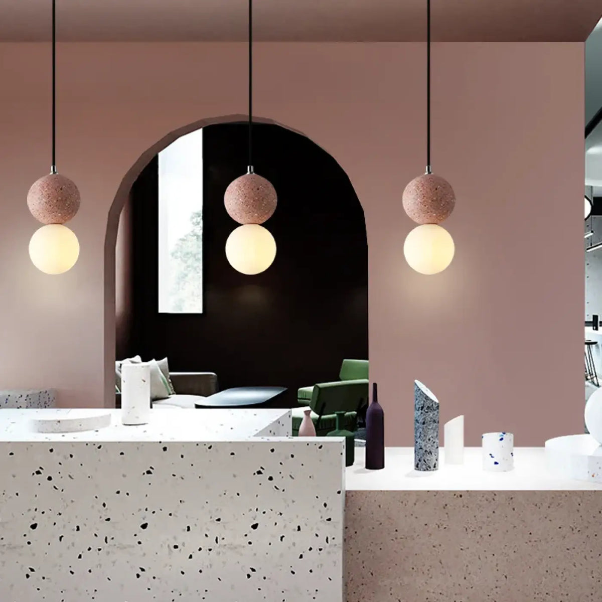 Lampe Suspendue Moderne à Sphères Décoratives | Pava
