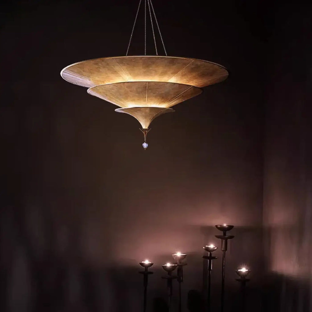 Lampe Suspendue Dorée Inspiration Orientale | Mimo