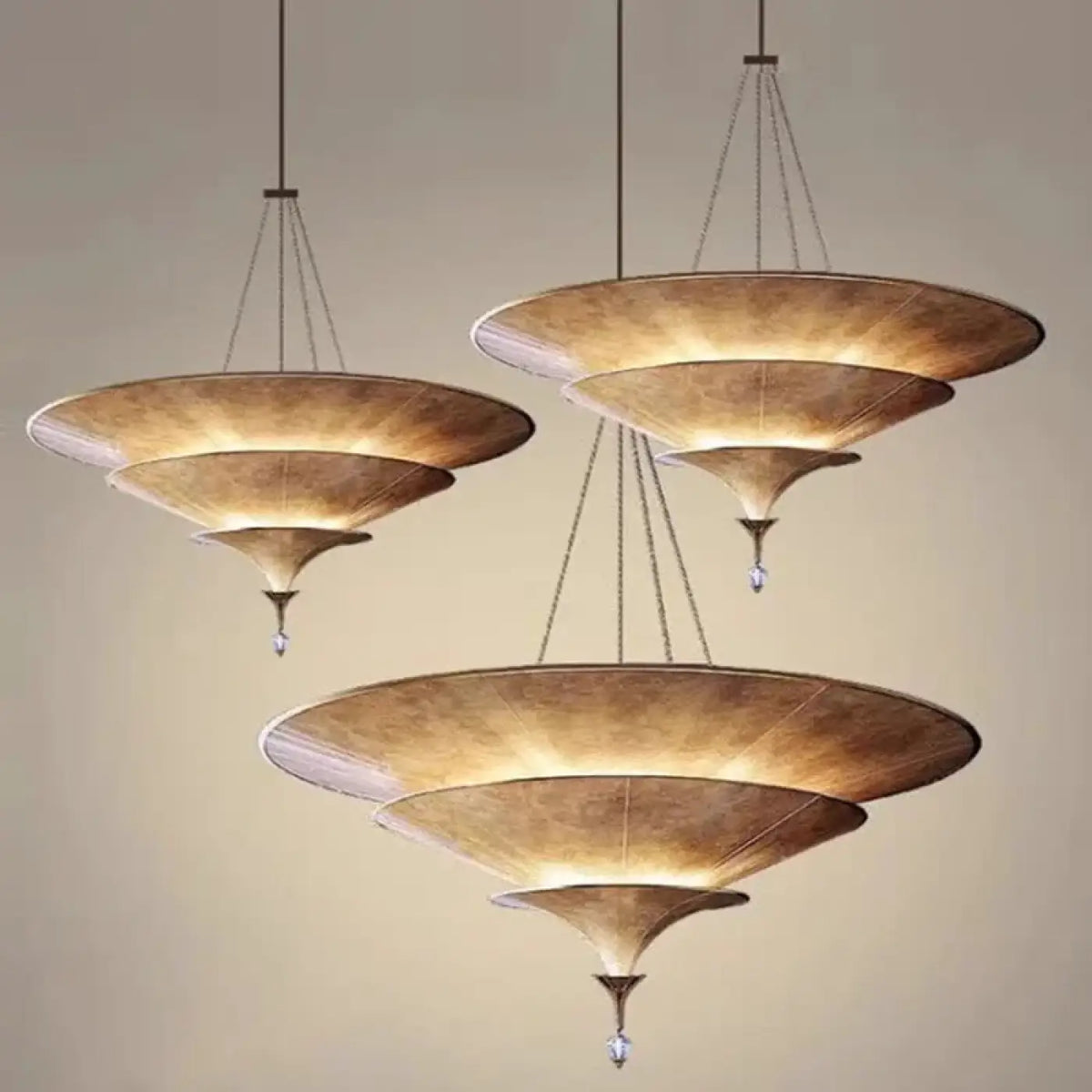 Lampe Suspendue Dorée Inspiration Orientale | Mimo