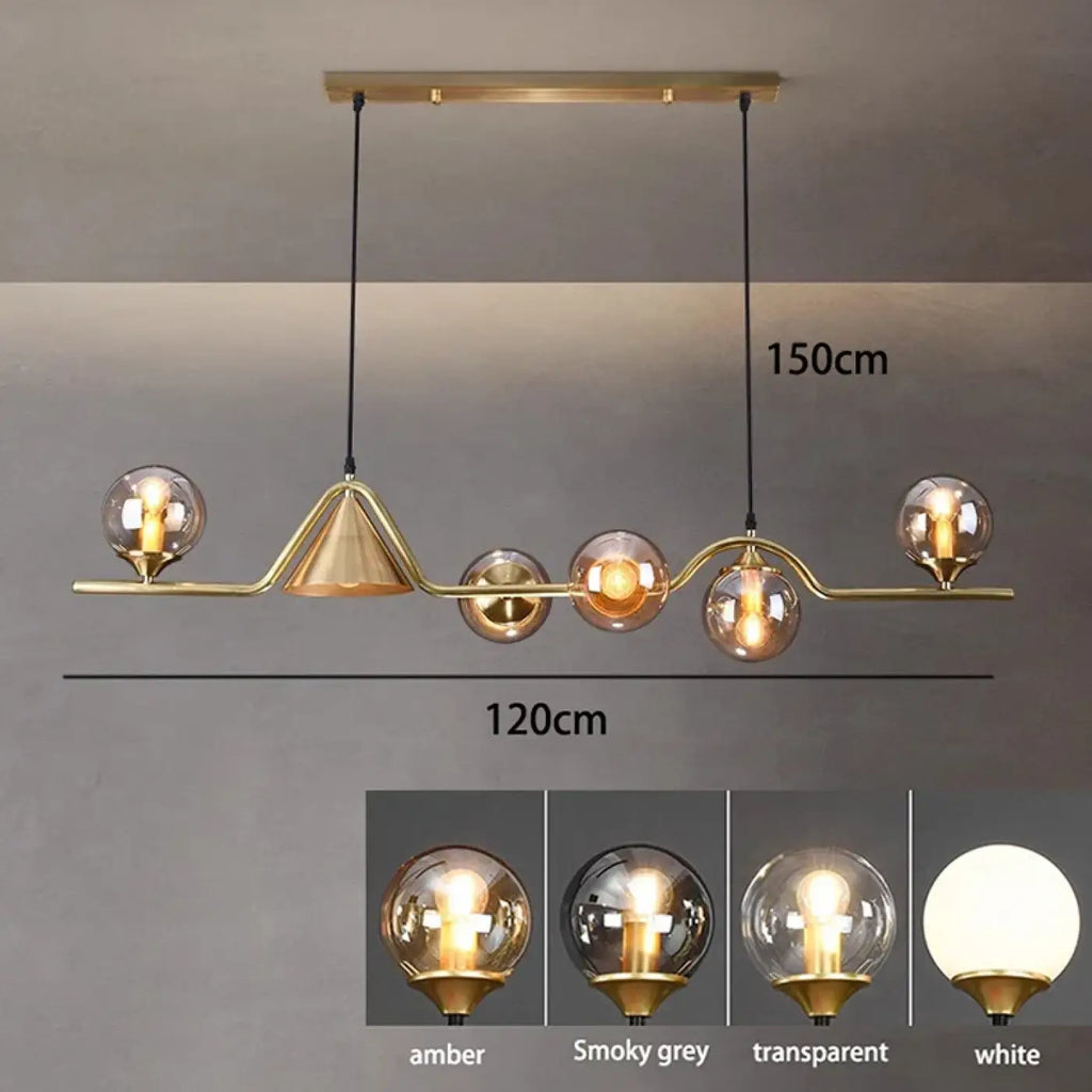 Suspension Originale à Boules en Verre | Kori