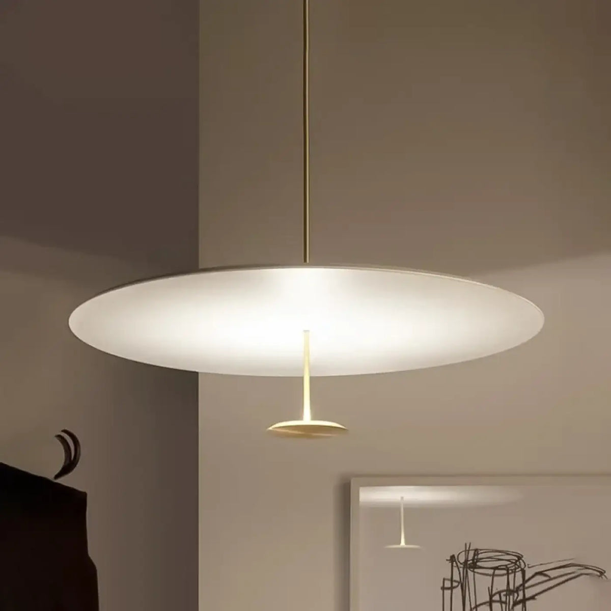 Lampe Suspendue Cercle Flottant LED | Nava