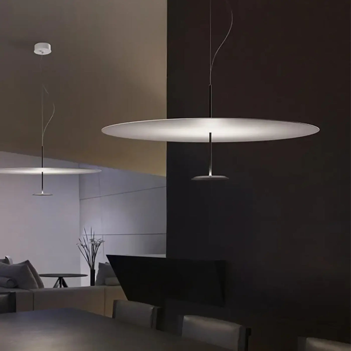 Lampe Suspendue Cercle Flottant LED | Nava