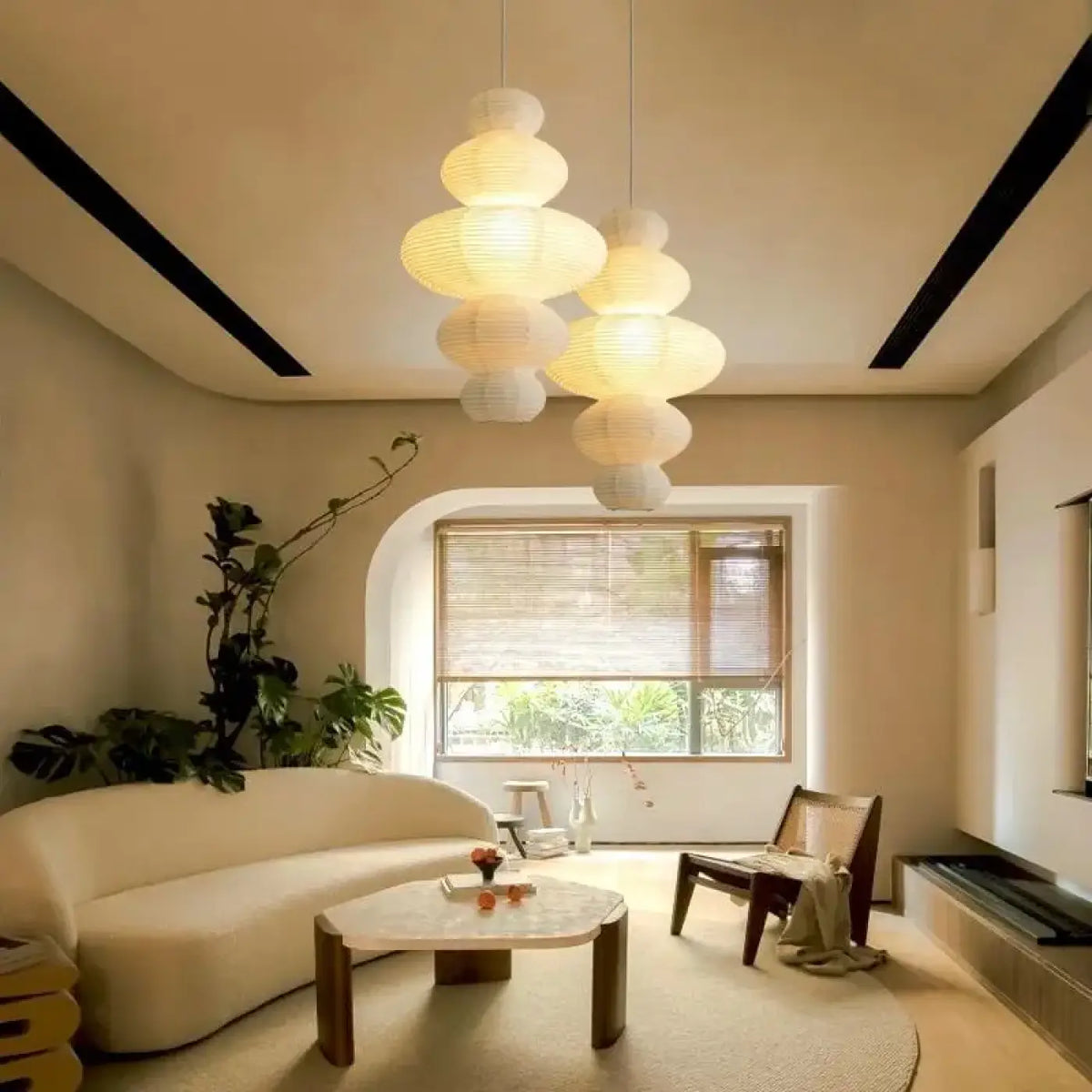 Lampe Suspendue en Papier Design Moderne | Fita