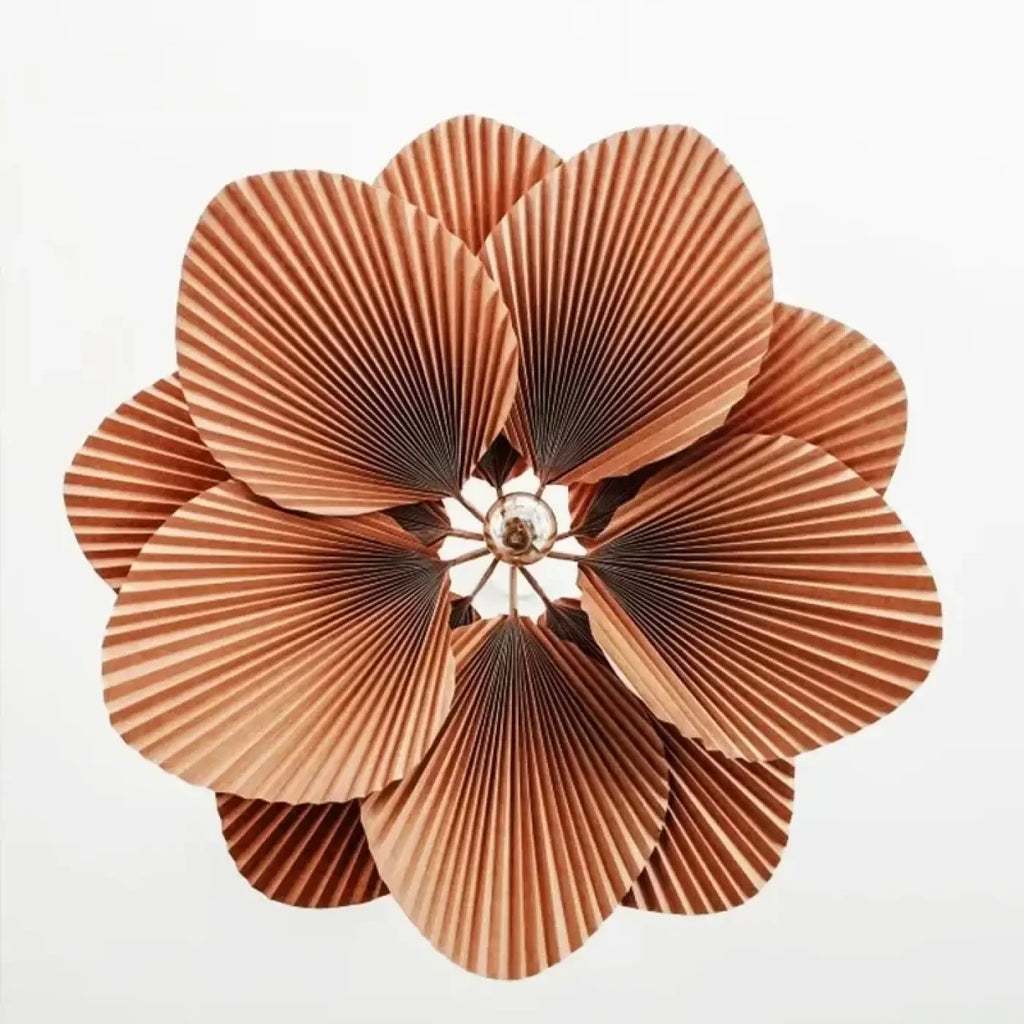 Lampe Suspendue en Papier Marron Bohème | Mala