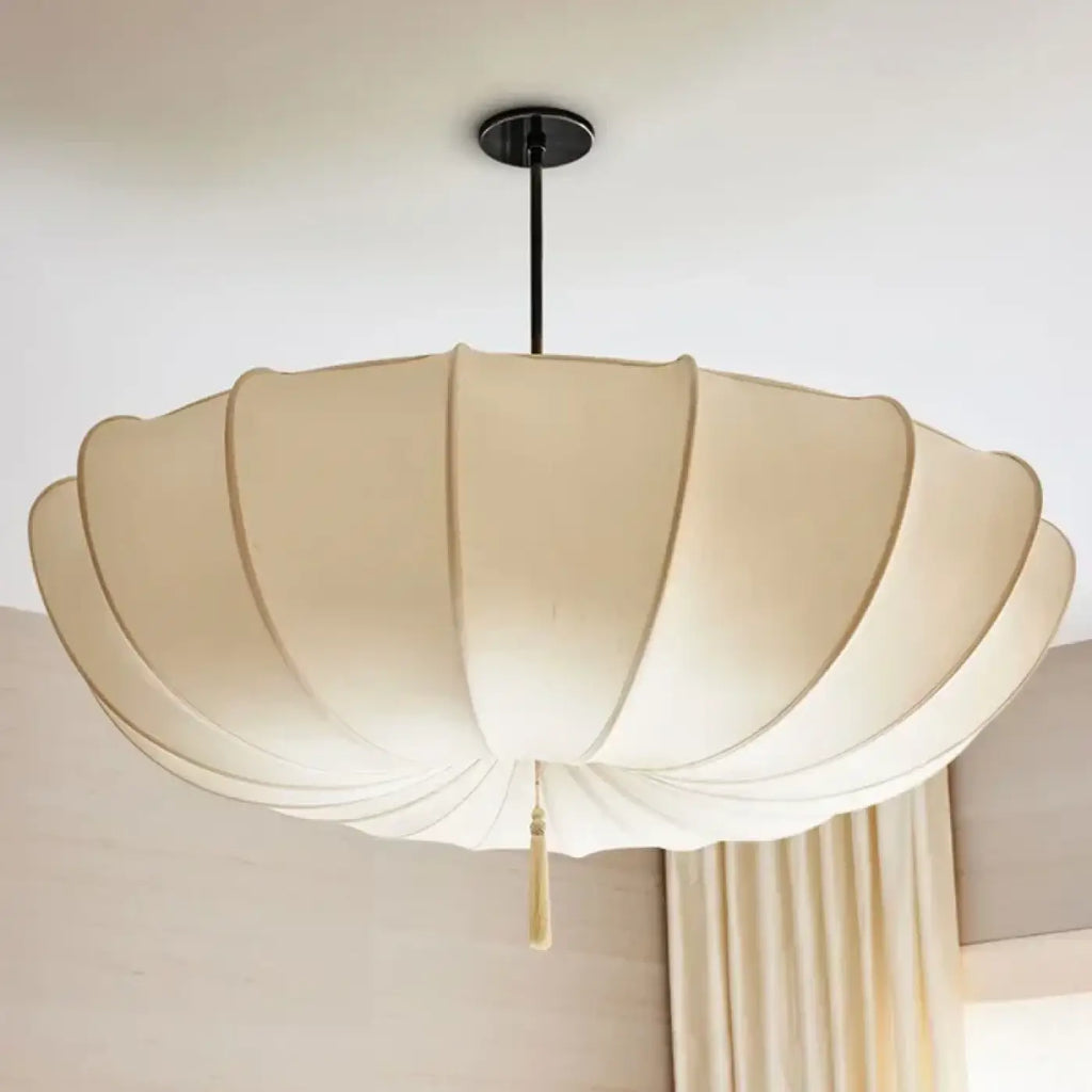 Lampe Suspendue Parapluie Blanche et Noir | Eri
