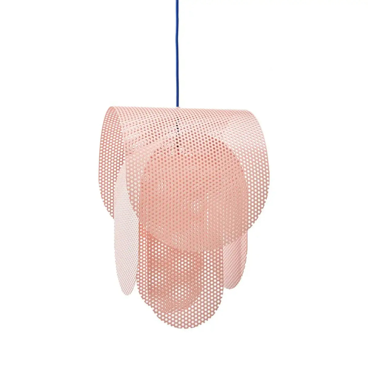 Suspension Rose Effet Grillage Design | Ina
