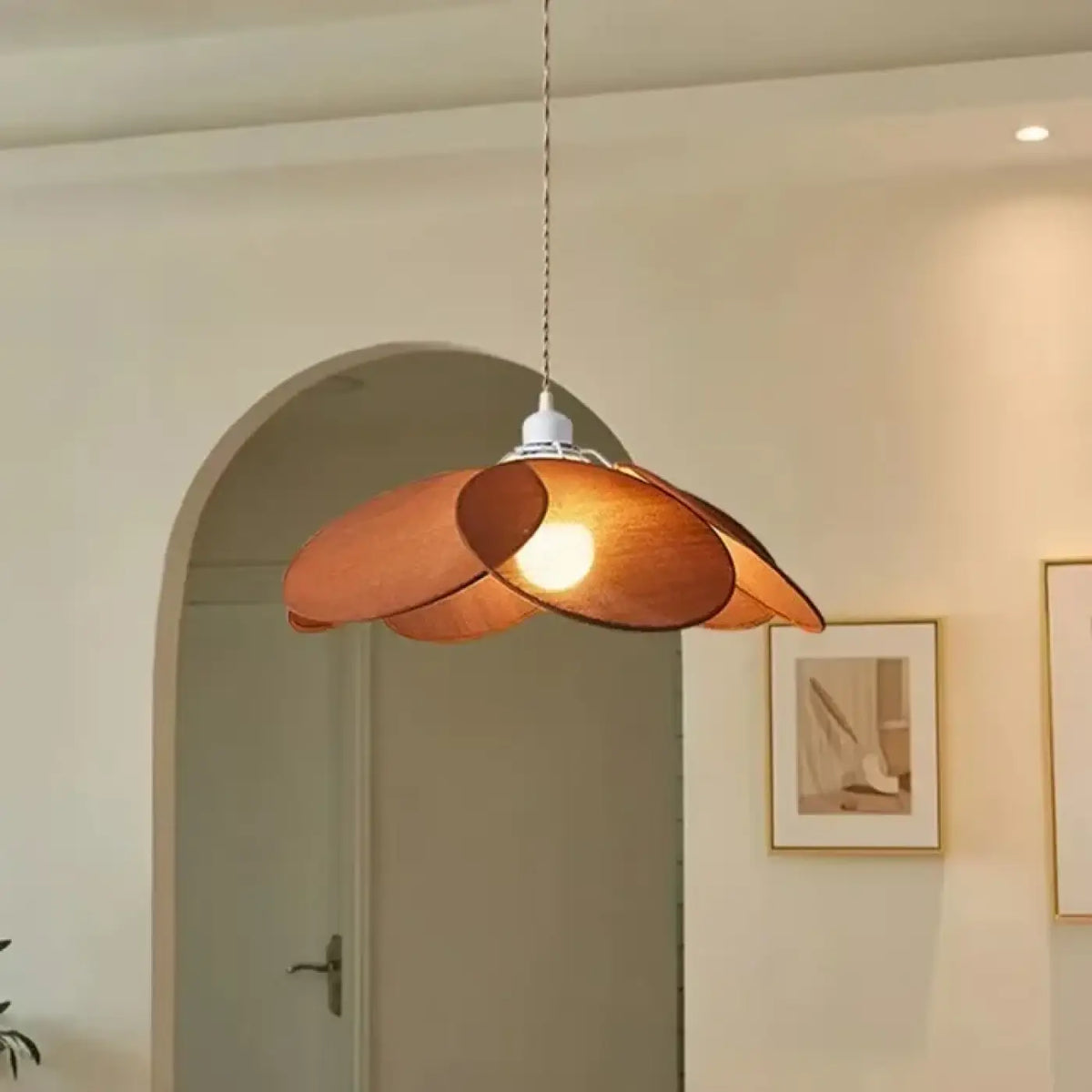 Suspension Fleur en Tissu Style Moderne | Ita
