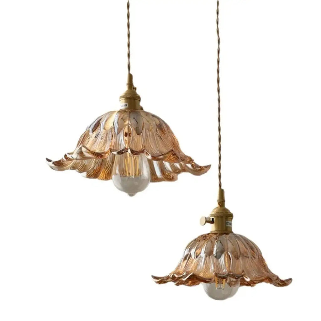 Suspension Verre Transparent Vintage | Kimo
