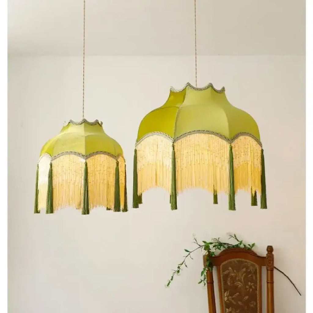 Suspension Verte Vintage Style Bar | Mora