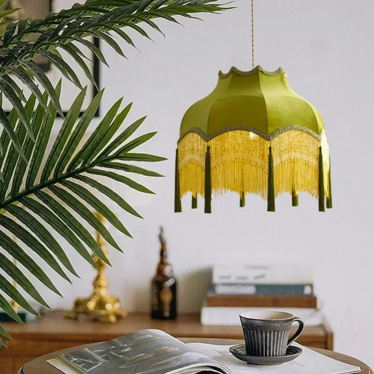 Suspension Verte Vintage Style Bar | Mora