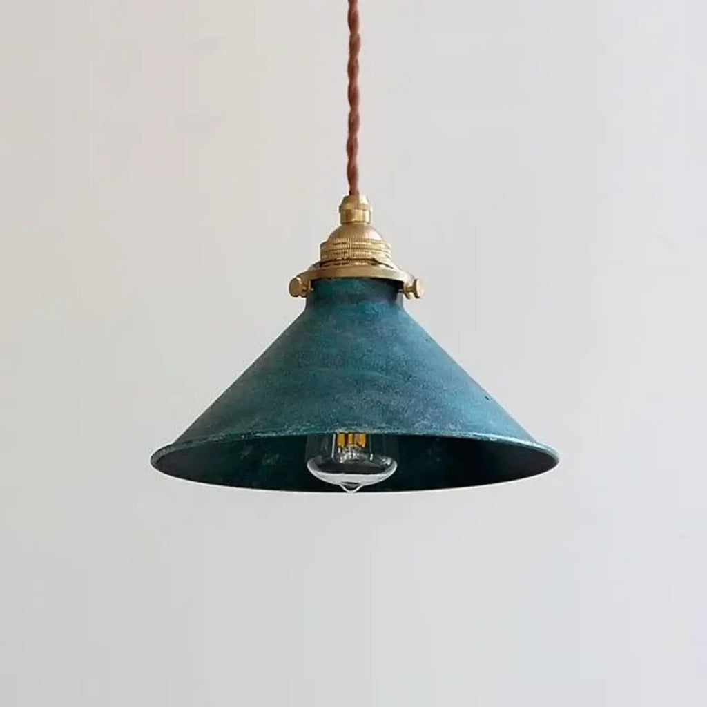Lampe Suspendue Cage Cuivrée | Masa