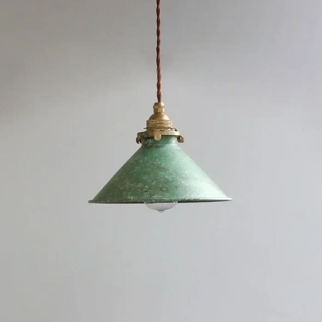 Lampe Suspendue Cage Cuivrée | Masa