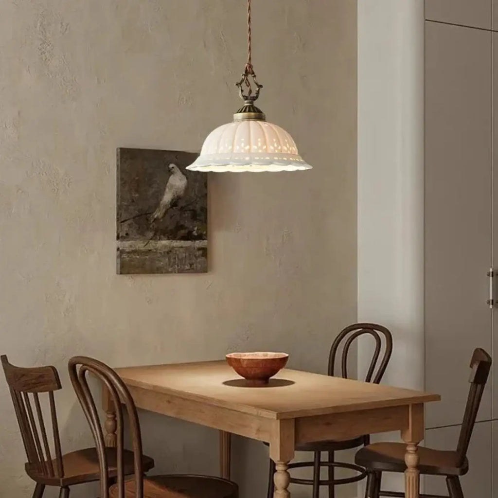 Suspension Verre Antique Style Vintage | Solo